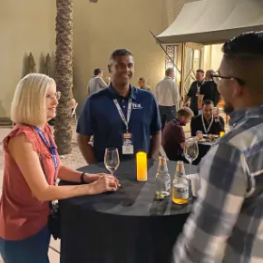 Fiix Forward 2025 social dinner